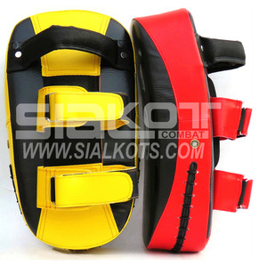 High Quality Strike Shield Kick Pad Large Curved Focus Boxing MMA Training Arm Muay Thai - Product Image 1