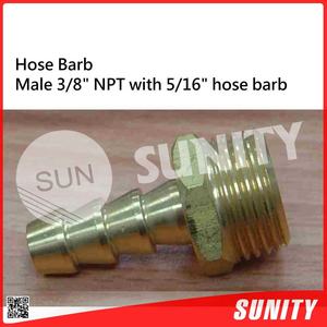 TAIWAN SUNITY Raccord de tuyau de très haute qualité M-11019 OEM 22-63186 Mâle 1/8" NPT avec pièce MERCURY 5/16" - Product Image 3