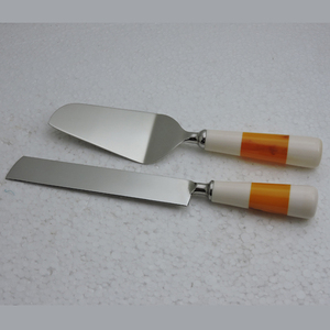 2023 Hot Selling Customized Stainless Steel <b>Cake</b> <b>Server</b> and Cutting Tools Wooden Design <b>Cake</b> Tools - Product Image 4