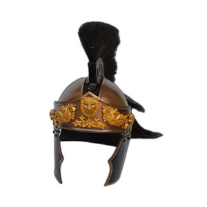 Casco de Armadura de Diseño de Metal de Hierro Hecho a Mano con Acabado de Múltiples Colores, Casco de Armadura Medieval - Product Image 6