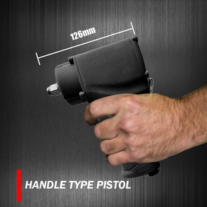 Lematec Air Impact Wrench <b>Set</b> 1/2 Inch 1356 Nm <b>Torque</b> 8500 Rpm Auto Repair Tool Kit - Product Image 4