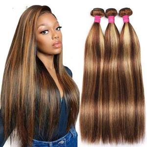 Goodluck Offre Spéciale point culminant Pas Cher de Cheveux Humains Faisceaux de Cheveux Humains 100% vierge <span class=keywords><strong>Trame</strong></span> Double Drawn Extensions de Cheveux Humains - Product Image 5