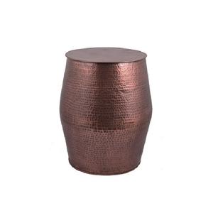 Mesa lateral de Metal de lujo, mesa central de lujo hecha a mano martillada, tamaño personalizado - Product Image 6