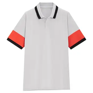 Maglietta Polo da uomo in stile Raglan con Logo personalizzato personalizzato di alta qualità