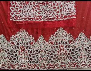 Vestido de seda africana con cuentas pesadas Popar unisex, envoltura de algodón de tela George para todas las estaciones, popular para todos los géneros - Product Image 3