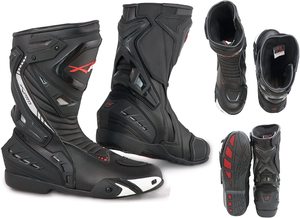 Bottes de moto de course en cuir de vachette de haute qualité, design personnalisé, coupe-vent, vêtements de sport, imperméables, légères - Product Image 6