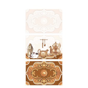 Carrelage mural numérique en céramique émaillée mate de dernière conception 30x45cm - Product Image 4