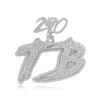 Bague Hip-Hop personnalisée pour homme en or massif 14 carats avec diamant de laboratoire 11,10 carats, poids 36 grammes, pour moissanite certifiée taille brillant