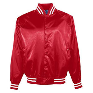 Custom High Quality Wool Men Varsity <b>Jacket</b> 100% Cotton Winter <b>Thin</b> Regular Length Stand Collar <b>Waterproof</b> Windproof Breathable - Product Image 3