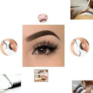 High Quality Customized Reusable Stainless Steel Eyebrow & <b>Eyelash</b> Tweezers Low MOQ High Quantity <b>Beauty</b> <b>Tool</b> - Product Image 3