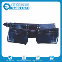 Tablier en cuir tanné à l'huile de qualité industrielle CRUIZE, modèle CE-1261, pour outils à main, accessoire de travail