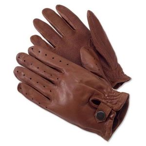Gants de conduite en cuir véritable non doublés, sur mesure, de haute qualité, avec coutures extérieures en peau de mouton - Product Image 5