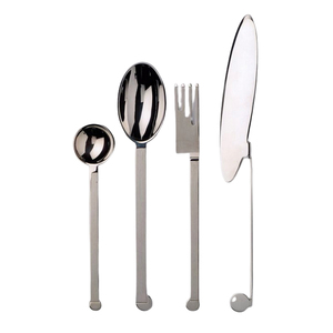 Juego de cubertería de acero inoxidable pulido, cuchillo de tenedor y cuchara, fabricante y exportación, elegante y bonito - Product Image 2