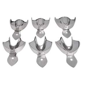 Juego de bandejas de impresión Dental, 6 unidades - Product Image 1