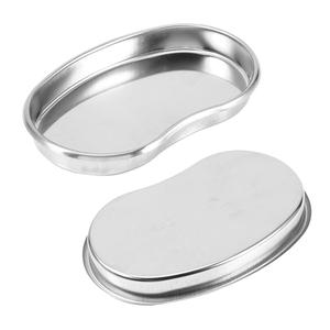 Hollocare-bandeja de acero inoxidable para uso médico y quirúrgico, bandeja curvada de riñón de 18x11x2 CM con forma de acero inoxidable de 304 grados - Product Image 1