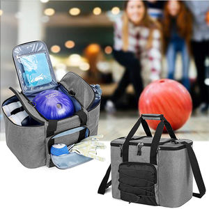 <span class=keywords><strong>Sac</strong></span> de bol en boule pour hommes, <span class=keywords><strong>sac</strong></span> à main avec Support de ballon en bois et pochette de rangement supplémentaire, chaussures de bols pour hommes - Product Image 5