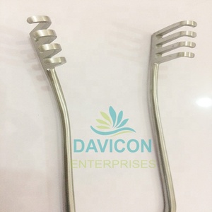 WEITLANER RETRACTOR SEL RETAINING 22.5CM 4X4 BLUNT PRONG Instrument chirurgical manuel en acier inoxydable - Product Image 2