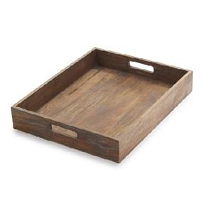 <b>Large</b> Size Rectangle Acacia Wood Serving <b>Tray</b> High Quality Handcrafted Natural Finish for Home Hotel Food & Drinks - Product Image 4