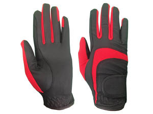 Nuevos guantes de carreras ecuestres de microtela de invierno Guantes aislados de alta calidad para carreras de invierno hechos a mano de microtela - Product Image 5