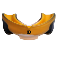 Protège-dents de boxe personnalisés avec impression de logo, produits d'entraînement professionnels, protège-dents fabriqués sur mesure