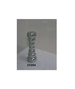 Candelabros decorativos para el hogar de metal antiguo de diseño único personalizados al por mayor con espejo pulido - Product Image 1