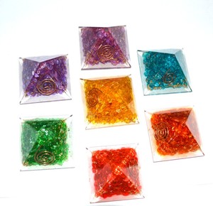 Fournisseur de Echakra L'énergie Orgone Pyramides Ensemble: Echakra L'énergie Orgone Pyramides À Vendre - Product Image 1