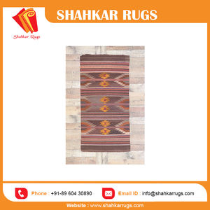 Dernière conception de tapis kilim écologiques en peluche pour la décoration intérieure au prix de gros tapis de sol avec motif chevron - Product Image 2