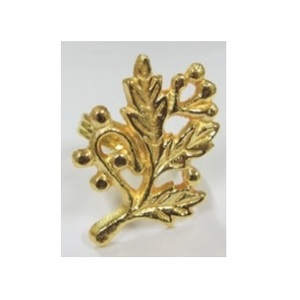 Cajas de pañuelos en forma de hoja de anillo de servilleta de metal Estilo Vintage con logotipo personalizado para el hogar Hotel restaurante utensilios de cocina - Product Image 3