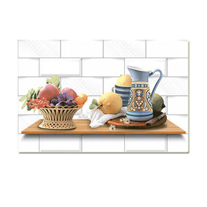 Kitchen Wall Tiles Exporter White Design Wall Tiles Ceramic <b>Bathroom</b> Metallic Finish Marble Onyx Floor Tile - Product Image 3