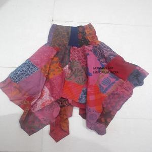 Coton patchwork femmes jupes robe - Product Image 3