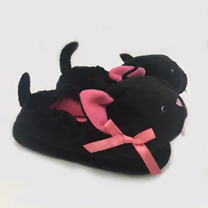 children's fancy cat novelty 3D full back slippers for girls animal slippers for toddlers