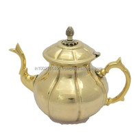 Théière et cafetière en laiton ustensiles de cuisine turcs arabes pour ensembles de café et de thé