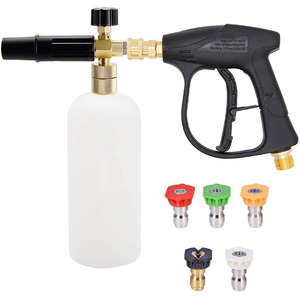 Pistola de espuma para nieve, lanzador de espuma con punta de boquilla de arandela <span class=keywords><strong>a</strong></span> presión - Product Image 1