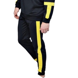 Ensemble fitness pour hommes, survêtement de sport, Jogging, survêtements, en Polyester uni - Product Image 3