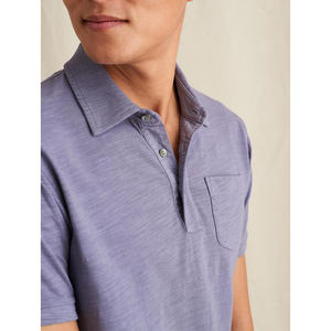 Polo de manga corta para hombre, camiseta informal de algodón con ajuste moderno, Color personalizado, de la mejor calidad - Product Image 4