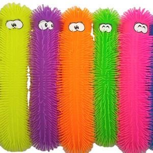 Nouveau jouet créatif <span class=keywords><strong>Caterpillar</strong></span> de dessin animé pour enfants Jouet lumineux anti-stress en silicone et caoutchouc - Product Image 1