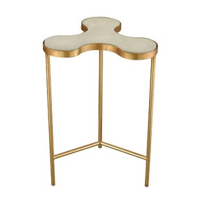 Mesa de centro de diseño moderno de aluminio, nuevo estilo, muebles de restaurante, decoración, mesa central, mesa de centro duradera - Product Image 1