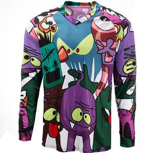 Venta al por mayor personalizado Cool Dry Team Motorcycle Racing Wear XL Button-Down Jersey para adultos ropa deportiva transpirable camiseta - Product Image 1