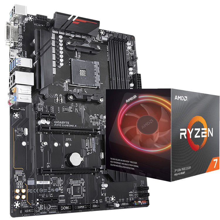Used GIGABYTE B450 Gaming X AMD AM4 Motherboard