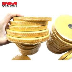 Dentelle tressée jaune soyeux de 6.5mm de large | Uniforme de défense de cérémonie de haute qualité garnitures en dentelle tressée et rubans - Product Image 6