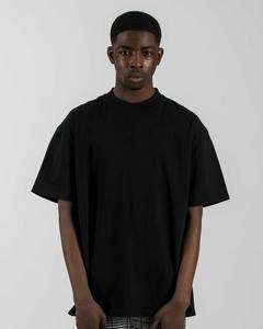 2025 calidad superior 100% algodón 300GSM camiseta personalizable de gran tamaño ajuste hilo teñido con todo tipo de personalización - Product Image 4