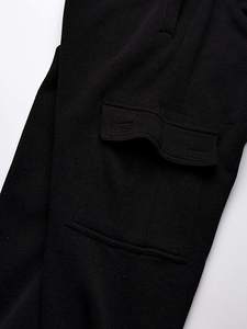 Survêtement de jogging de grande taille pour hommes, vêtement personnalisé, solide, surdimensionné, avec poche, vente en gros, - Product Image 5