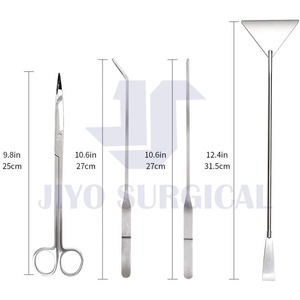 Pince à épiler pour plantes aquatiques en acier inoxydable noir de qualité supérieure - Product Image 6