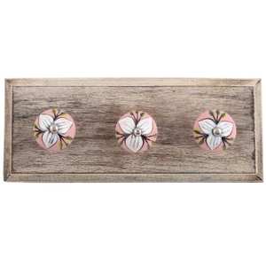 Crochets muraux en céramique multicolores, accessoires pour chapeaux, fait à la main, lourds, lot de 10 pièces - Product Image 1