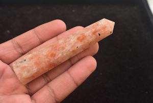 Sunstone Palmstone คริสตัลขายส่ง Sunstone Tower ปาล์มคริสตัลธรรมชาติจากอินเดียคริสตัลแฮนด์เมดซันสโตนธรรมชาติ - Product Image 6