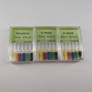 เครื่องมือทันตกรรม<span class=keywords><strong>คลอง</strong></span><span class=keywords><strong>รา</strong></span>กฟันสแตนเลส K ไฟล์ทันตกรรม/ไฟล์ H ทันตกรรมใช้มือไฟล์<span class=keywords><strong>รา</strong></span>กฟัน - Product Image 6
