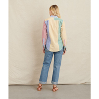 Chemises décontractées à manches longues pour femmes, col épaules dénudées, boutonnées, en coton uni, grandes tailles, respirantes, qualité supérieure, vente en gros