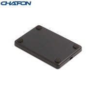 CHAFON USB 长距离无源式 13.56MHz 14443A 智能 RFID 读卡器 黑色 Windows UHF 卡支持