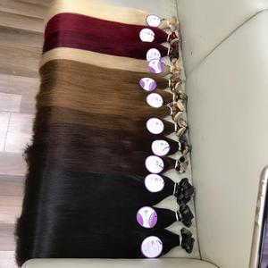 Cinta para extensiones de cabello humano, tejido de piel recta, 18 pulgadas, 100g, 40 Uds. Por juego, 60 rubio platino, 40 Uds. - Product Image 5