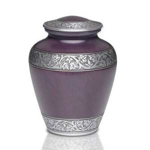 Urna de cremación de grúas voladoras azules 220 Cu, nicho doméstico para cenizas de adultos, urna funeraria de exhibición de Metal con escultura de grúa voladora - Product Image 4